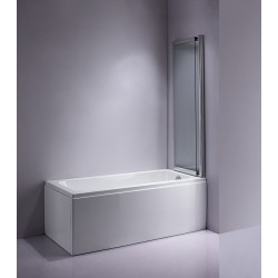 PARAWAN NAWANNOWY PR07 CHROM 85x150 CM 6 MM