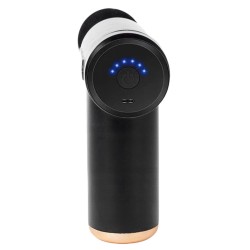 PISTOLET DO MASAŻU MOCNY MASAŻER DO PLECÓW CIAŁA MASSAGE GUN 80W + 4 KOŃCÓWEK RP07