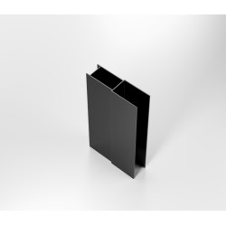 PROFIL POSZERZAJĄCY P03A DO KABIN PRYSZNICOWYCH KZ1390, BS04, BS05, BS08 CZARNY
