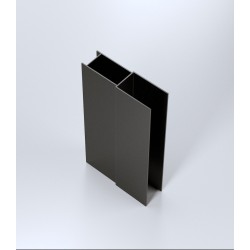 PROFIL POSZERZAJĄCY P03A DO KABIN PRYSZNICOWYCH KZ1390, BS04, BS05, BS08 CZARNY