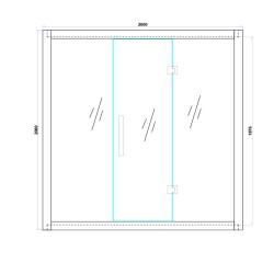 SAUNA KOMBO INFRARED/FIŃSKA HELSI2 Z PIECEM 8kW 5-6 OSOBOWA 200x160 CM 2w1