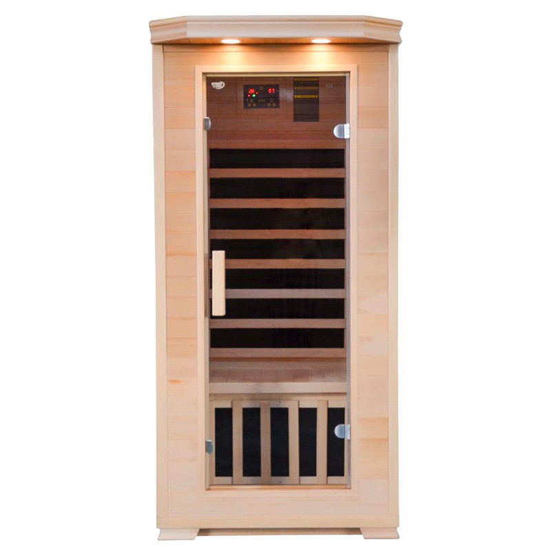 SAUNA SUCHA INFRARED NISKOTEMPERATUROWA LAHTI1 1-2 OSOBOWA 105x90 CM SAUNA SUCHA INFRARED NISKOTEMPERATUROWA LAHTI1 1-2 OSOBOWA 105x90 CM