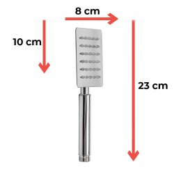 SŁUCHAWKA PRYSZNICOWA SL02A CHROM