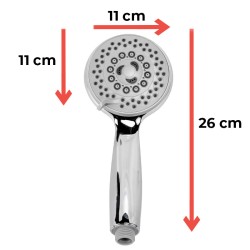 SŁUCHAWKA PRYSZNICOWA SL03A CHROM