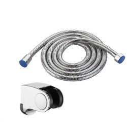 SŁUCHAWKA PRYSZNICOWA Z WĘŻEM S01A CHROM 150 CM