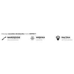 SZCZOTKA SKROBACZKA DO SAMOCHODU 2W1 TELESKOPOWA REGULOWANA VENOM CZARNO-ZIELONA 73-109 CM