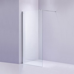 ŚCIANKA PRYSZNICOWA WIF-819 CHROM 80 CM 8 MM