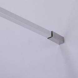 ŚCIANKA PRYSZNICOWA WIF-819 CHROM 80 CM 8 MM