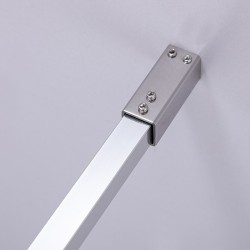 ŚCIANKA PRYSZNICOWA WIF-819 CHROM 80 CM 8 MM