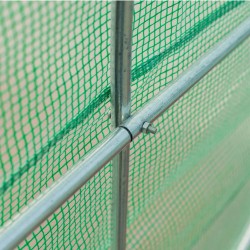 TUNEL OGRODOWY FOLIOWY SZKLARNIA 10m2 TF04G 4x2,5m ZIELONY SOLIDNY