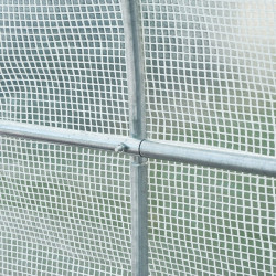 TUNEL OGRODOWY FOLIOWY SZKLARNIA 4m2 TF02W 2x2m BIAŁY SOLIDNY
