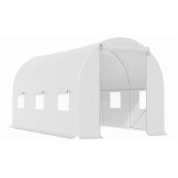 TUNEL OGRODOWY FOLIOWY SZKLARNIA 6m2 TF03W 3x2m BIAŁY SOLIDNY