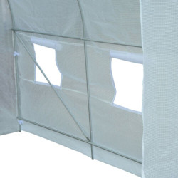TUNEL OGRODOWY FOLIOWY SZKLARNIA 6m2 TF03W 3x2m BIAŁY SOLIDNY