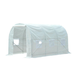 TUNEL OGRODOWY FOLIOWY SZKLARNIA 6m2 TF03W 3x2m BIAŁY SOLIDNY