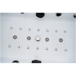 WANNA Z HYDROMASAŻEM BOSTON 926 BIAŁA 180x100 CM