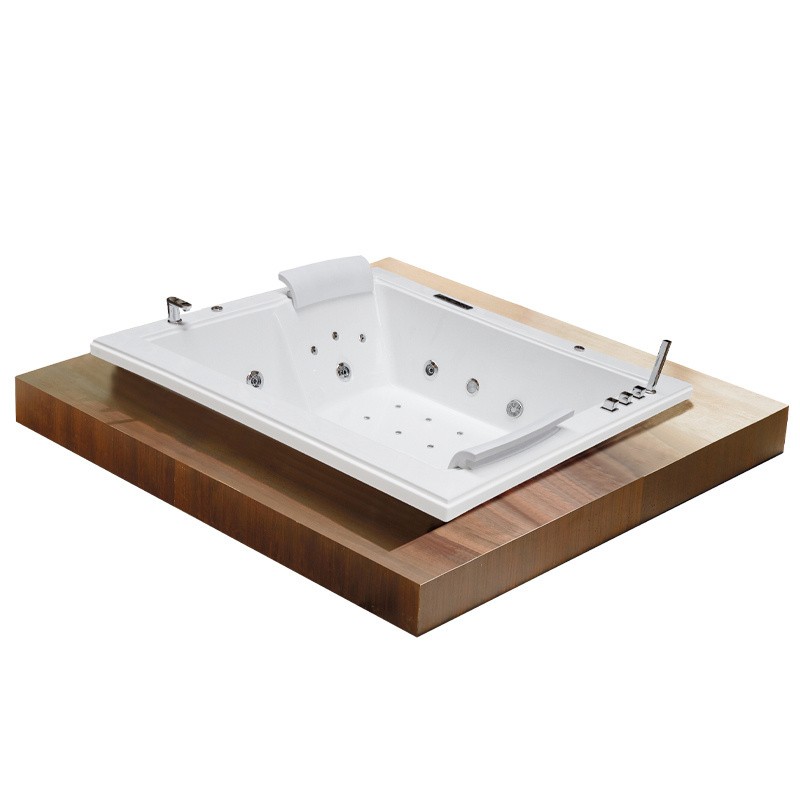 WANNA Z HYDROMASAŻEM DIABLO 666 DO ZABUDOWY BIAŁA 180x150 CM WANNA Z HYDROMASAŻEM DIABLO 666 DO ZABUDOWY BIAŁA 180x150 CM