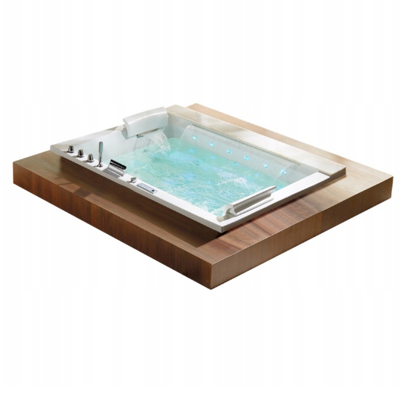 WANNA Z HYDROMASAŻEM KALAMBO 914 DO ZABUDOWY BIAŁA 190x150 CM WANNA Z HYDROMASAŻEM KALAMBO 914 DO ZABUDOWY BIAŁA 190x150 CM