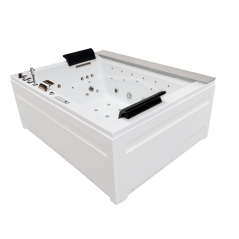 WANNA Z HYDROMASAŻEM KALAMBO 914 Z OBUDOWĄ BIAŁA 190x150 CM WANNA Z HYDROMASAŻEM KALAMBO 914 Z OBUDOWĄ BIAŁA 190x150 CM