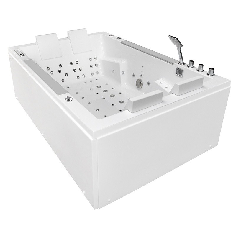 WANNA Z HYDROMASAŻEM KARI 942 BIAŁA 180x120 CM WANNA Z HYDROMASAŻEM KARI 942 BIAŁA 180x120 CM