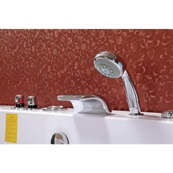 WANNA Z HYDROMASAŻEM LEVANTE 659H BIAŁA 180x90 CM