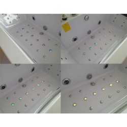 WANNA Z HYDROMASAŻEM LEVANTE 659H BIAŁA 180x90 CM