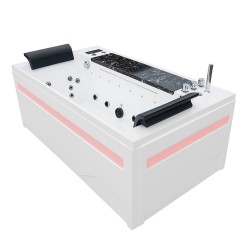 WANNA Z HYDROMASAŻEM MONTANA 925 CZARNY MARMUR 180x100 CM