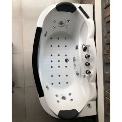 WANNA Z HYDROMASAŻEM PARMA 924 BIAŁA 160x88 CM
