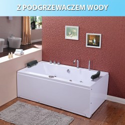 WANNA Z HYDROMASAŻEM RAMONA 640H BIAŁA 180x90 CM