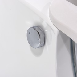 WANNA Z HYDROMASAŻEM SIGNA 635 BIAŁA 150x150 CM