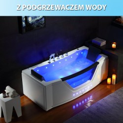 WANNA Z HYDROMASAŻEM URAN 931 BIAŁA 170x76 CM