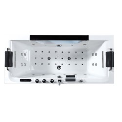 WANNA Z HYDROMASAŻEM Z PODGRZEWACZEM CARINA 938 BIAŁA 182x82 CM
