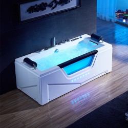 WANNA Z HYDROMASAŻEM Z PODGRZEWACZEM CARINA 938 BIAŁA 182x82 CM