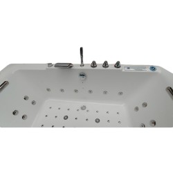 WANNA Z HYDROMASAŻEM Z PODGRZEWACZEM CARINA 938 BIAŁA 182x82 CM