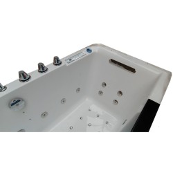 WANNA Z HYDROMASAŻEM Z PODGRZEWACZEM CARINA 938 BIAŁA 182x82 CM