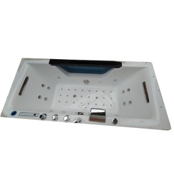 WANNA Z HYDROMASAŻEM Z PODGRZEWACZEM CARINA 938 BIAŁA 182x82 CM