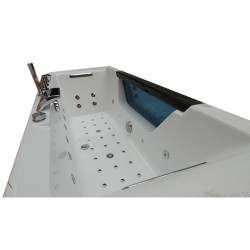 WANNA Z HYDROMASAŻEM Z PODGRZEWACZEM CARINA 938 BIAŁA 182x82 CM