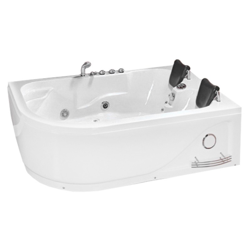 WANNA Z HYDROMASAŻEM Z PODGRZEWACZEM CARMEN 631LH LEWA BIAŁA 180x120 CM WANNA Z HYDROMASAŻEM Z PODGRZEWACZEM CARMEN 631LH LEWA BIAŁA 180x120 CM