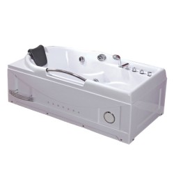 WANNA Z HYDROMASAŻEM Z PODGRZEWACZEM RAMZES 634H BIAŁA 168x85 CM