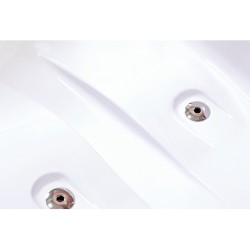 WANNA Z HYDROMASAŻEM Z PODGRZEWACZEM RAMZES 634H BIAŁA 168x85 CM