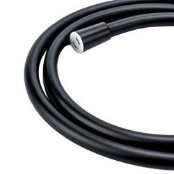 WĄŻ PRYSZNICOWY W02B CZARNY 150 CM