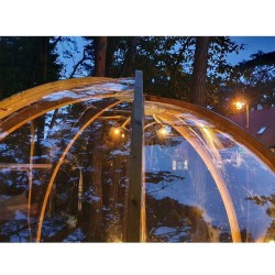 ZADASZENIE WANNY OGRODOWEJ SPA IGLO