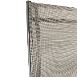 ZESTAW MEBLI OGRODOWYCH OBIADOWE PARASOL ALBENA 6 OSOBOWE BRĄZOWE