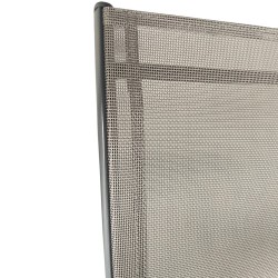 ZESTAW MEBLI OGRODOWYCH OBIADOWE PARASOL ALBENA 6 OSOBOWE BRĄZOWE