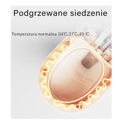 ZESTAW PODTYNKOWY WC STELAŻ TOALETA AUTOMATYCZNA DROP-WH PRZYCISK CHROM