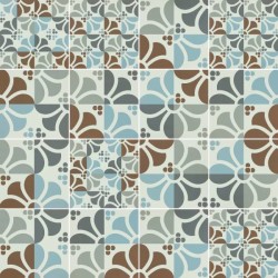 Płytka gresowa Refin FRAME EMILIA FLOWER MODULO R 60X60 cm LM21