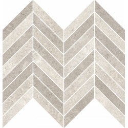 Płytka gresowa Refin COQUILLE CHAUD MOSAICO CHEVRON MATT-PRO R 26x32,5 cm RA41