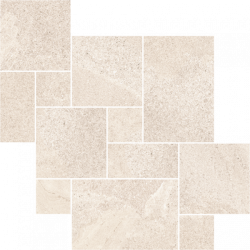 Płytka gresowa Refin TUNE IVORY MOSAICO SOFT R. 30x30 cm