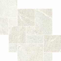 Płytka gresowa Refin TUNE SNOW MOSAICO SOFT R. 30x30 cm