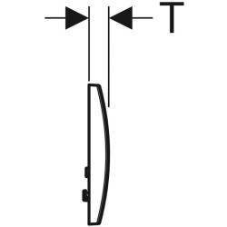ZESTAW PODTYNKOWY WC STELAŻ GEBERIT DUOFIX MISKA FLOW-WH-TR-03 PRZYCISK DELTA 01 CHROM