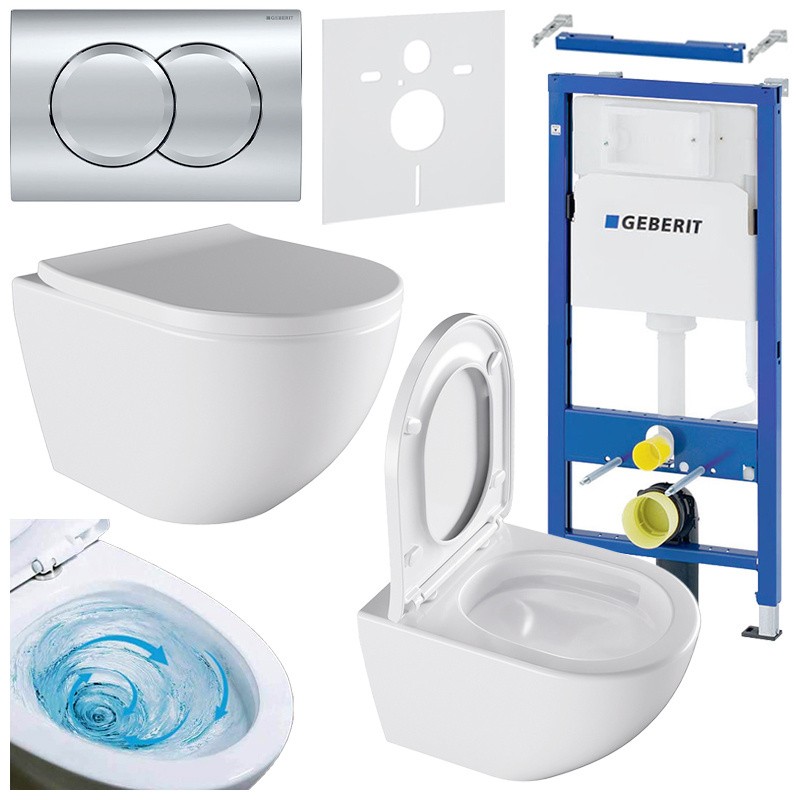 ZESTAW PODTYNKOWY WC STELAŻ GEBERIT DUOFIX MISKA NERO-WH-02 PRZYCISK DELTA 01 CHROM ZESTAW PODTYNKOWY WC STELAŻ GEBERIT DUOFIX MISKA NERO-WH-02 PRZYCISK DELTA 01 CHROM